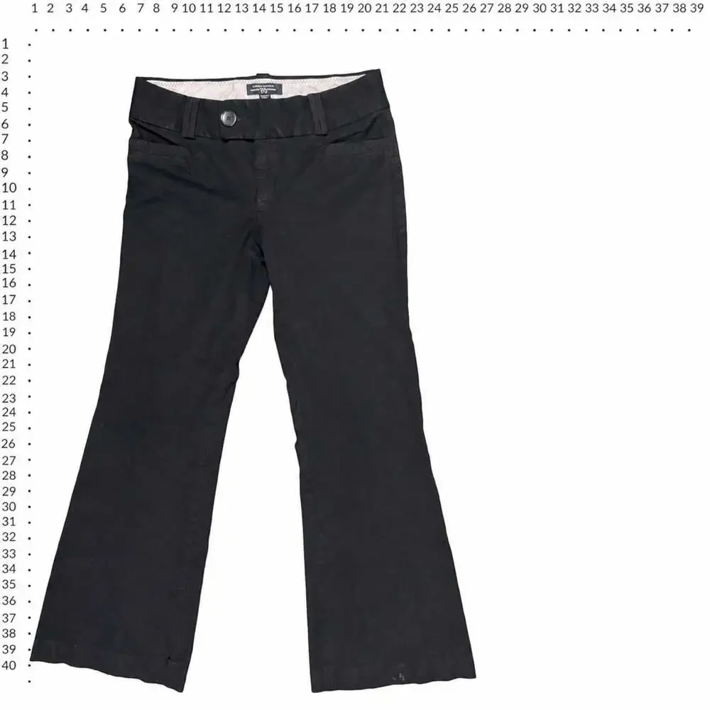 Banana Republic Trouser No. 323 Martin Fit Black Pants - Picture 2 of 5